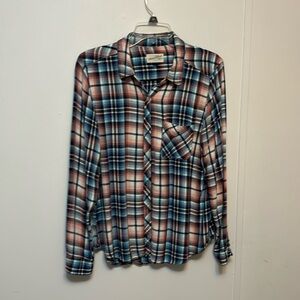 Plaid Button Down Shirt
